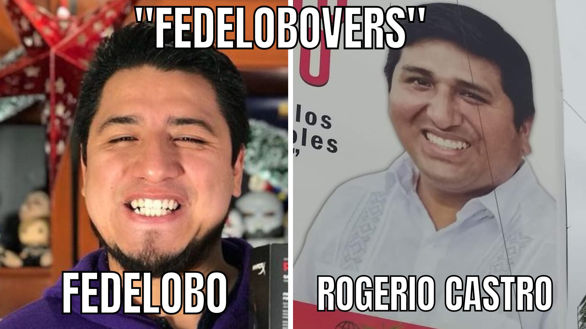 El Sorprendente Hallazgo del "Fedelobovers": La Diversión Desbordante por su Inesperado Parecido con Rogerio Castro